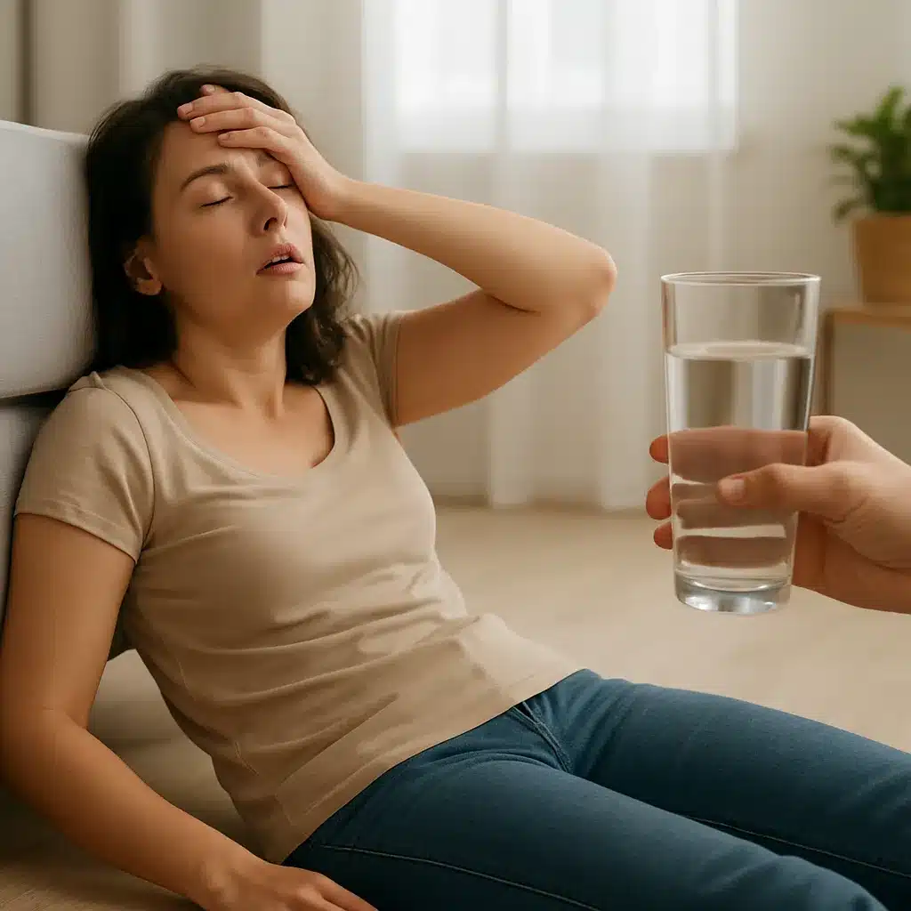 Omdlenia a odpowiednie nawodnienie