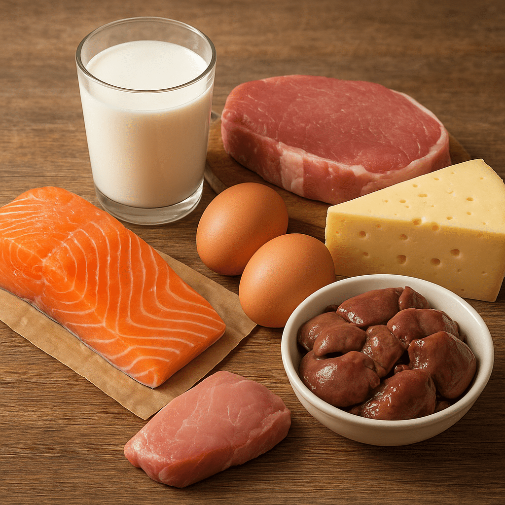 Niacyna w produktach zwierzęcych