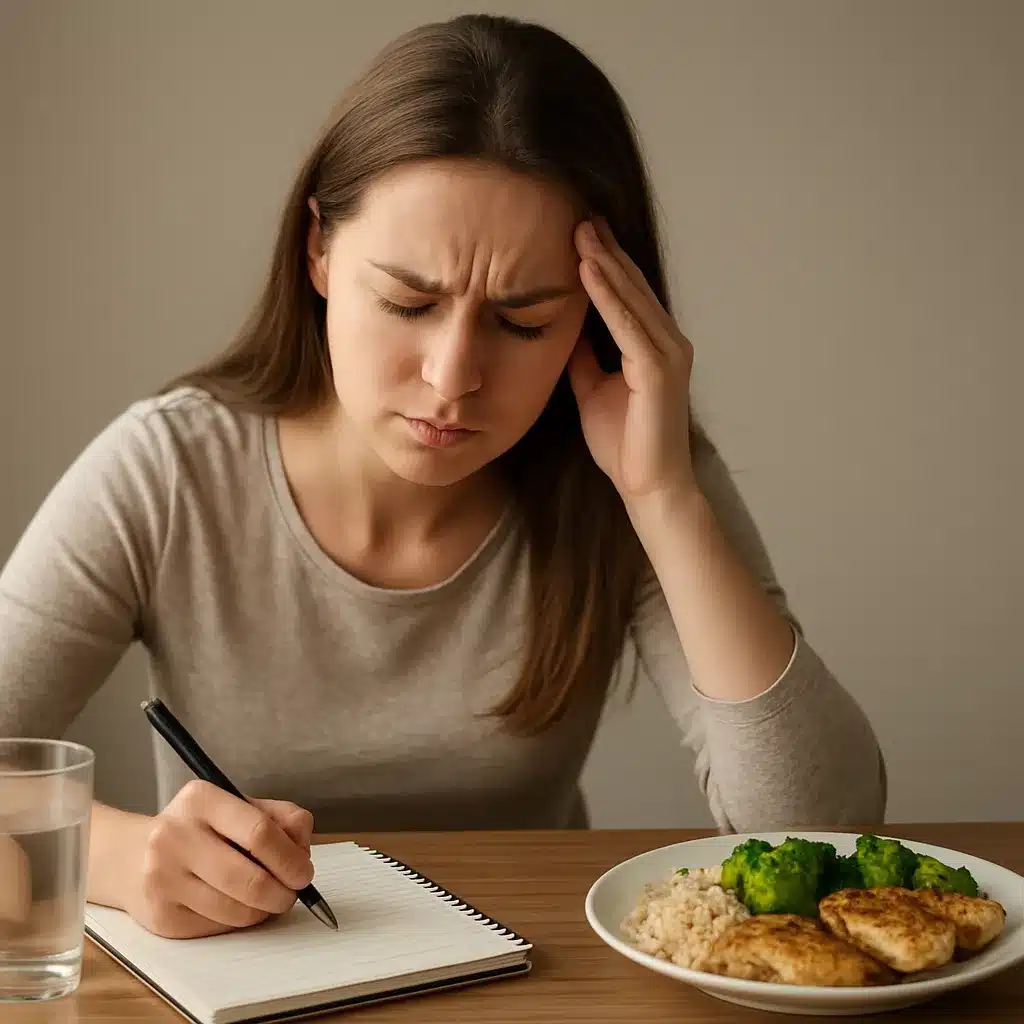 Migreny pokarmowe a dzienniczek żywieniowy