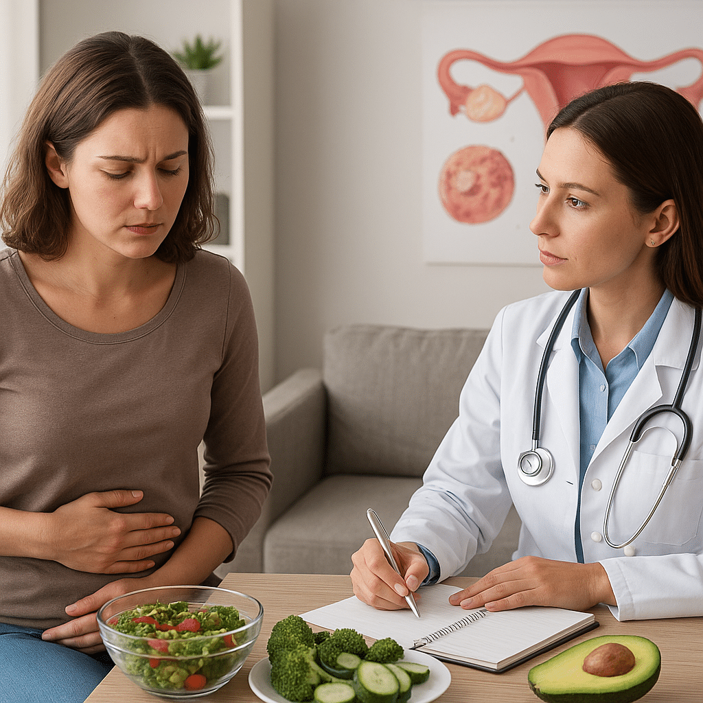 Jak dieta wpływa na endometriozę i jak prowadzi ją dietetyk?