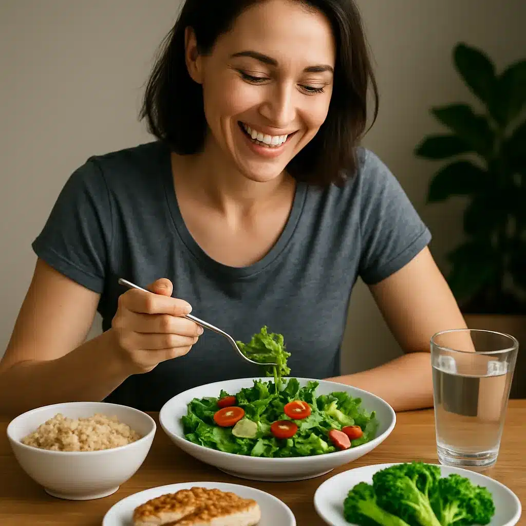 Jak schudnąć i nie stracić radości z jedzenia