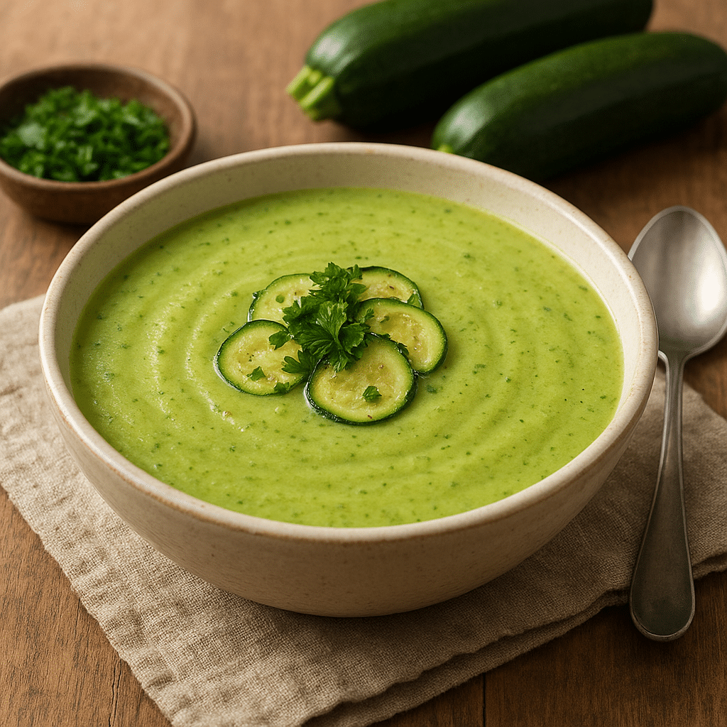 Zupa krem z cukinii – kuchnia europejska