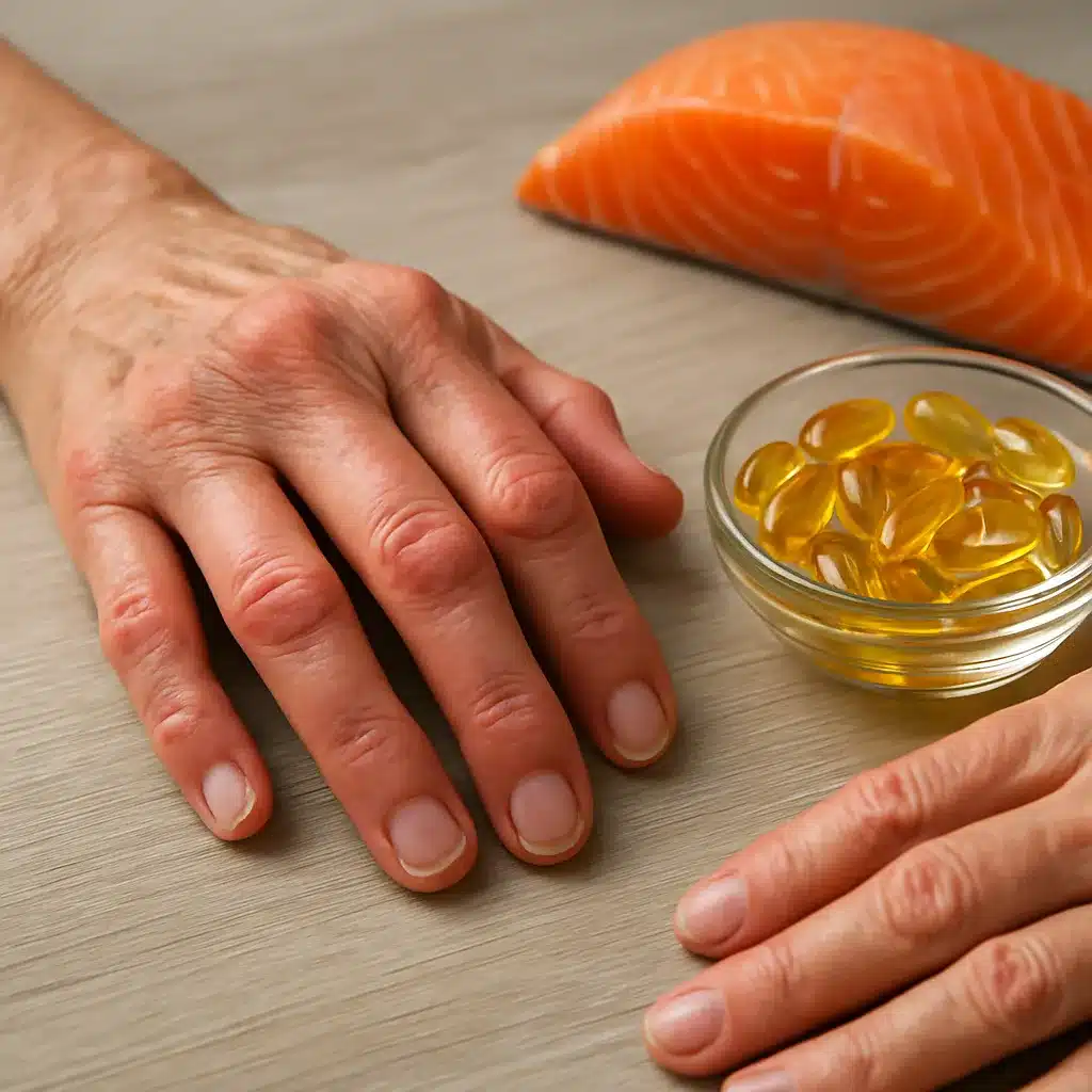 Reumatoidalne bóle dłoni a kwasy omega-3