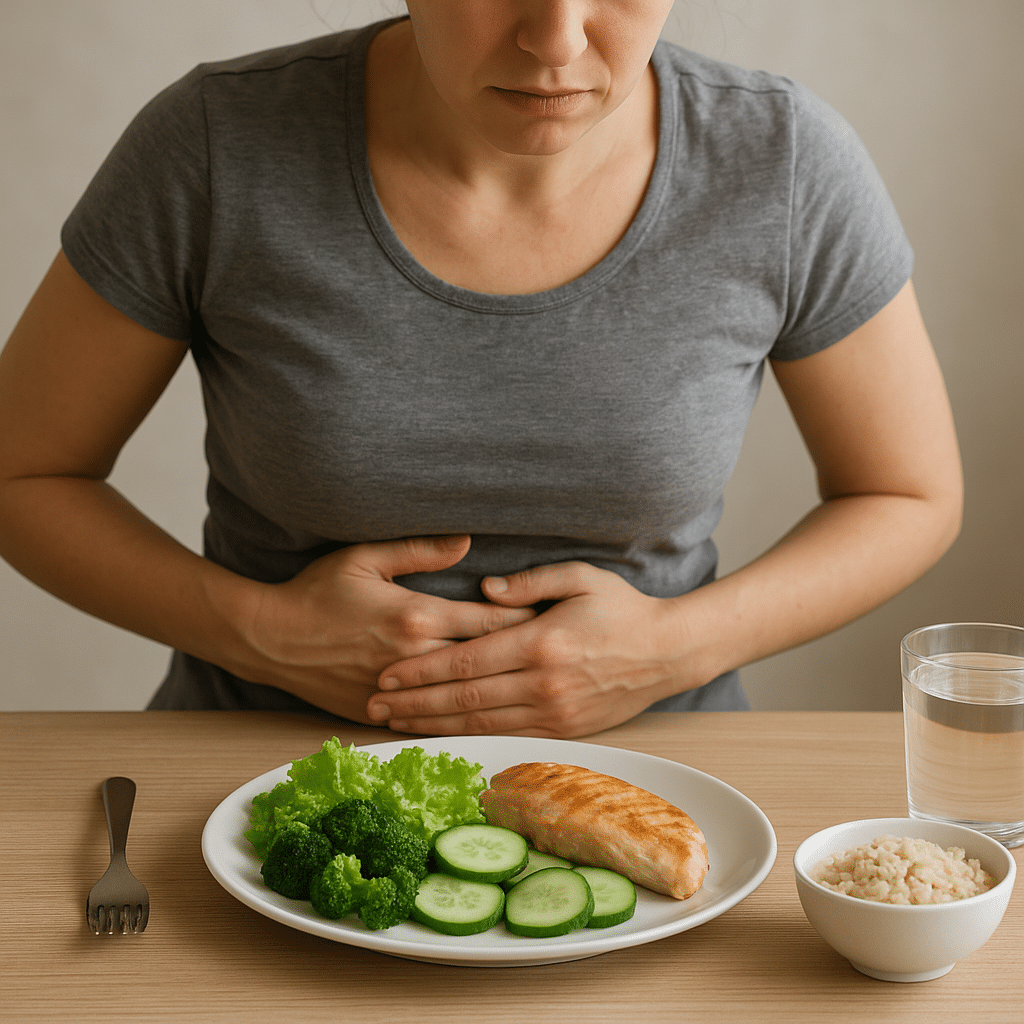 Bóle brzucha a dieta lekkostrawna