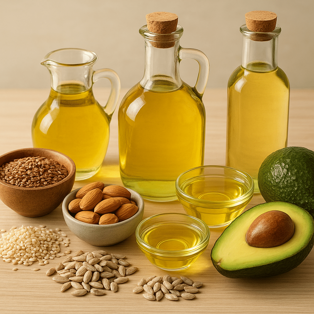 Zdrowe tłuszcze roślinne – oleje, które warto mieć w kuchni