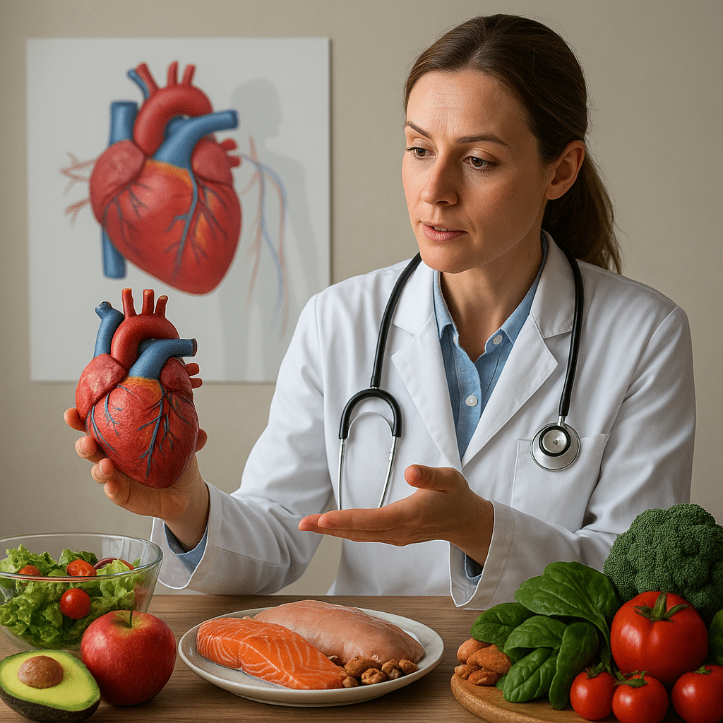 Jak dieta wpływa na serce i układ krążenia według dietetyka?