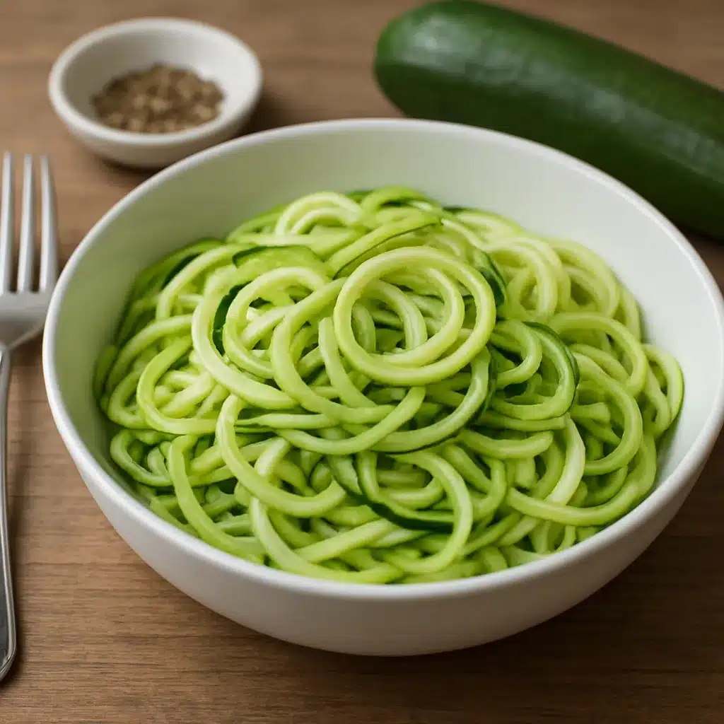 Makaron z cukinii na odchudzanie