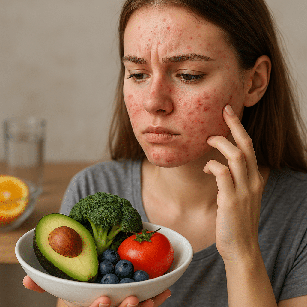 Jak dieta wpływa na trądzik?