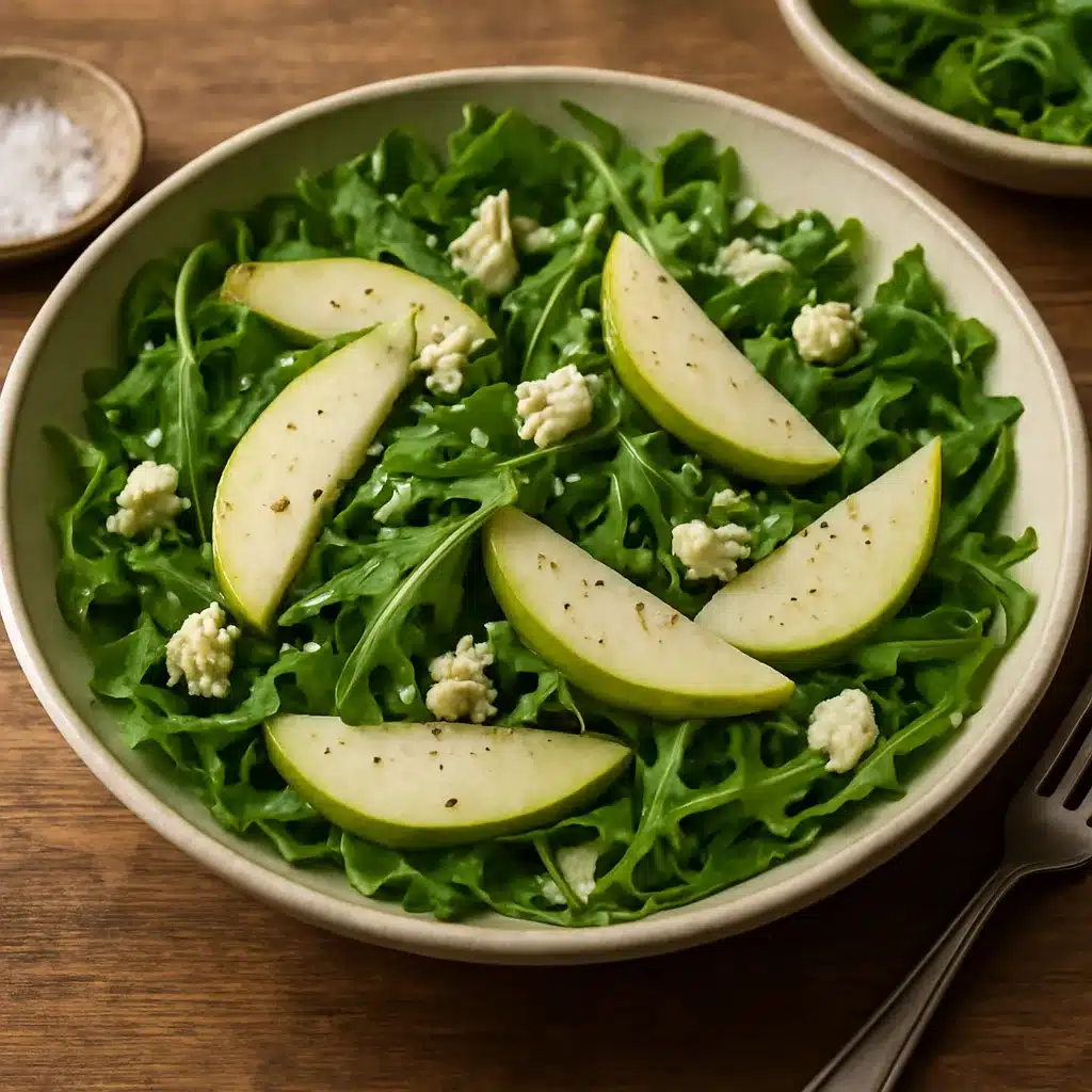 Sałatka z rukolą i gruszką – kuchnia włoska