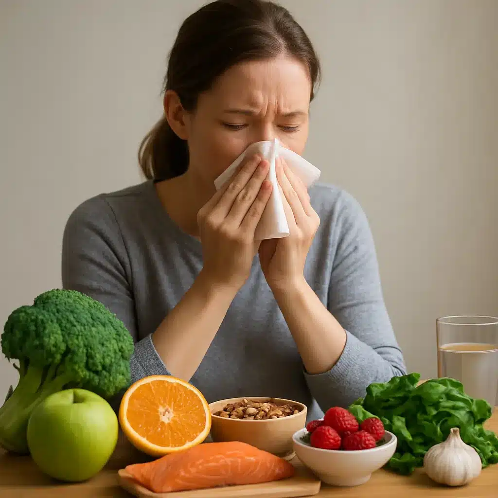 Częste infekcje dróg oddechowych a dieta wzmacniająca