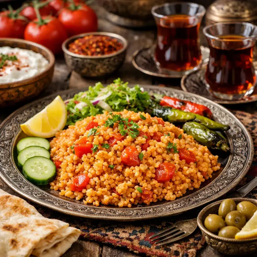 Kasza bulgur z pomidorami – kuchnia turecka