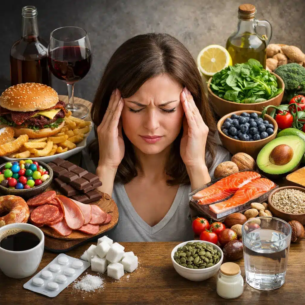 Jak dieta wpływa na migreny i bóle głowy?