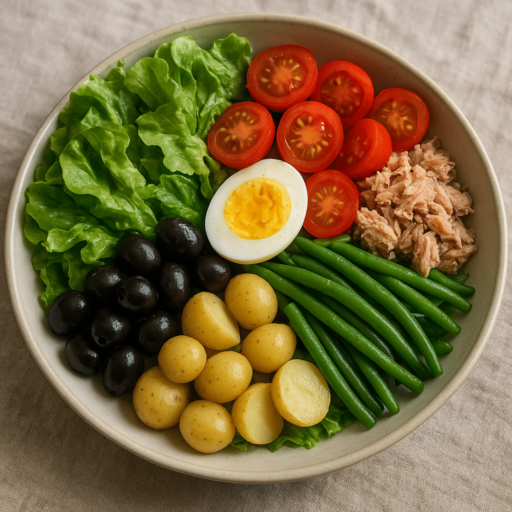 Sałatka nicejska – kuchnia francuska