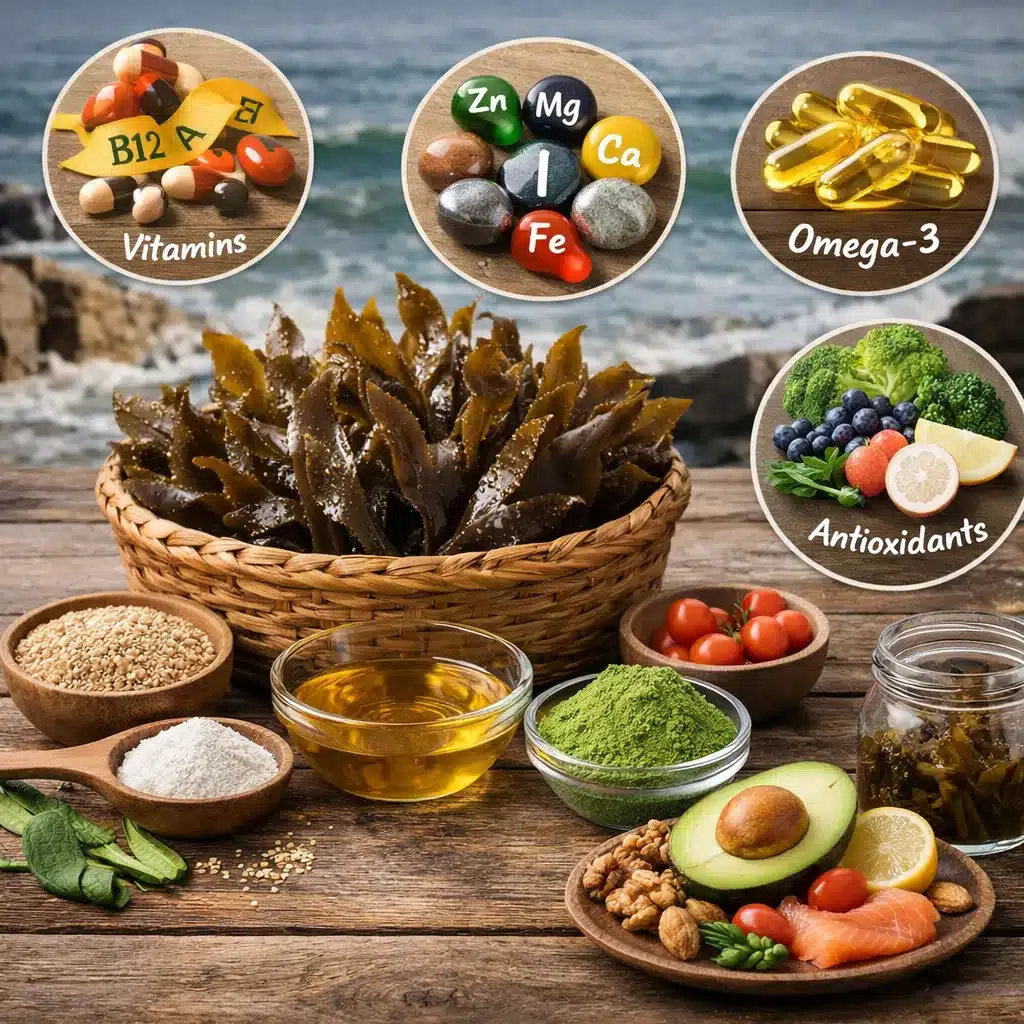 Algi brunatne – skład i wartości