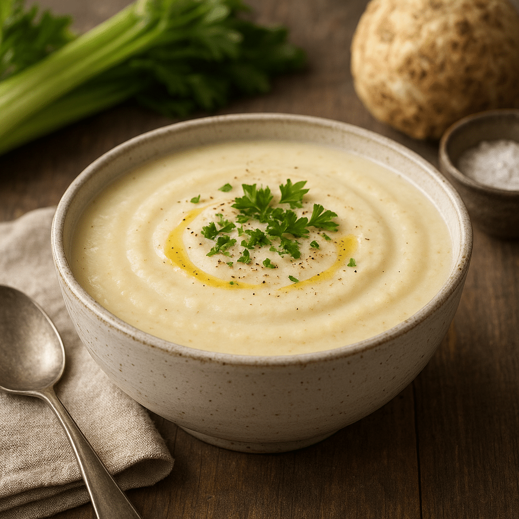 Zupa krem z selera – kuchnia europejska