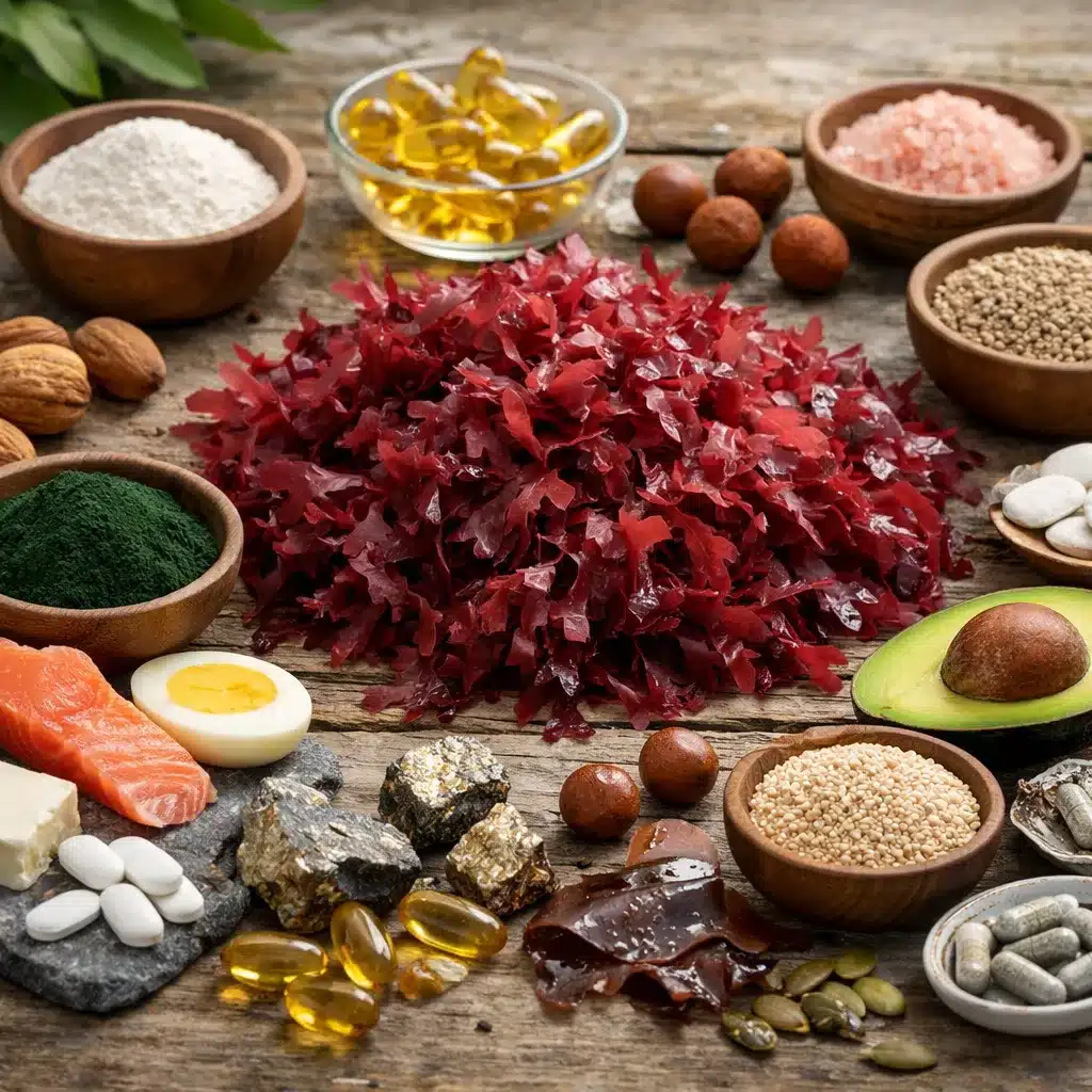 Algi czerwone – skład i minerały