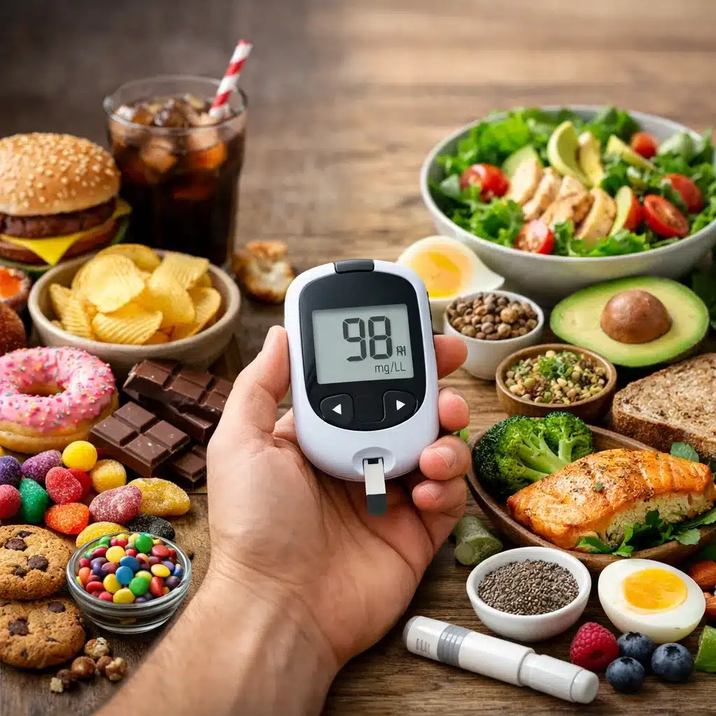 Napady głodu a stabilizacja poziomu cukru we krwi