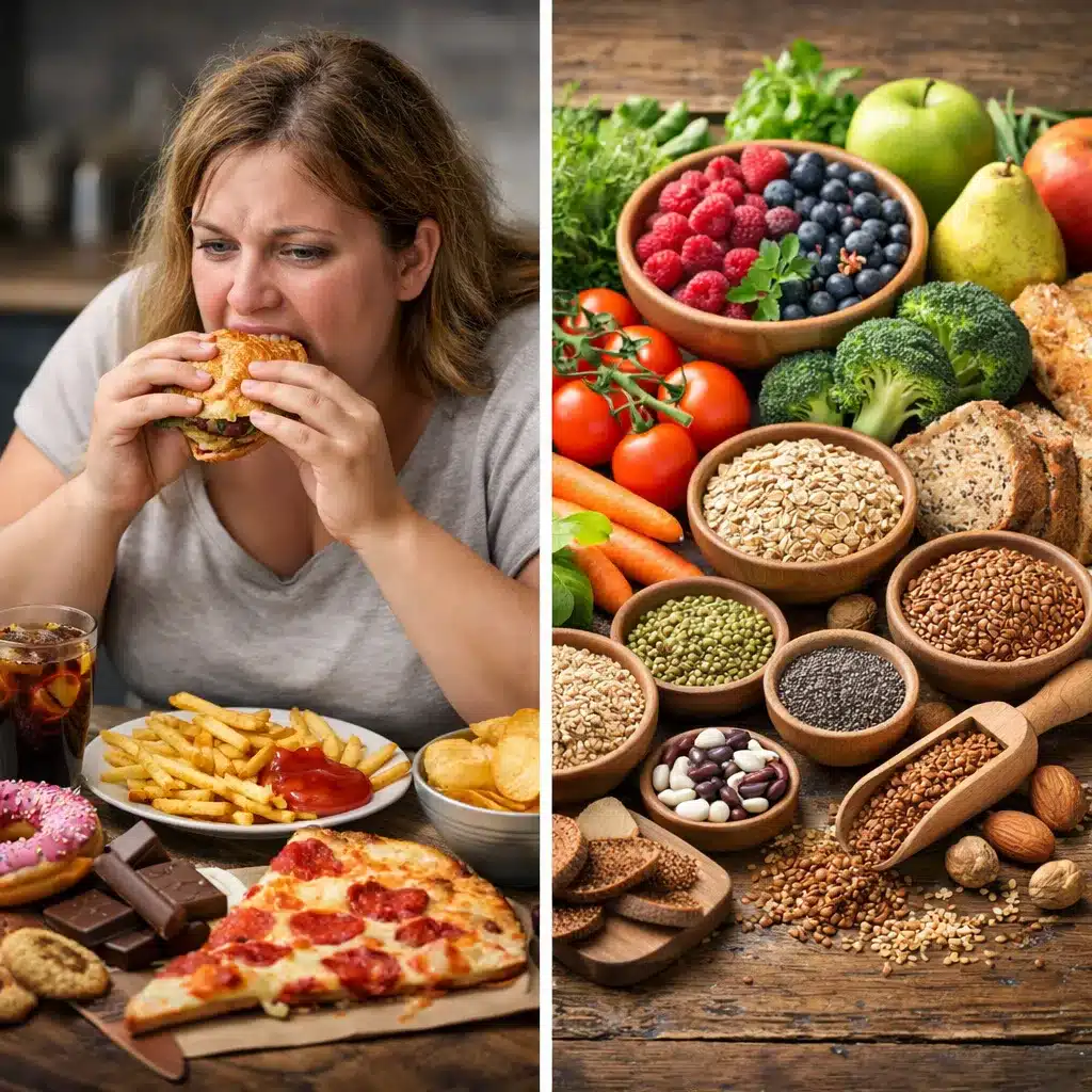 Brak uczucia sytości a zwiększenie błonnika w diecie