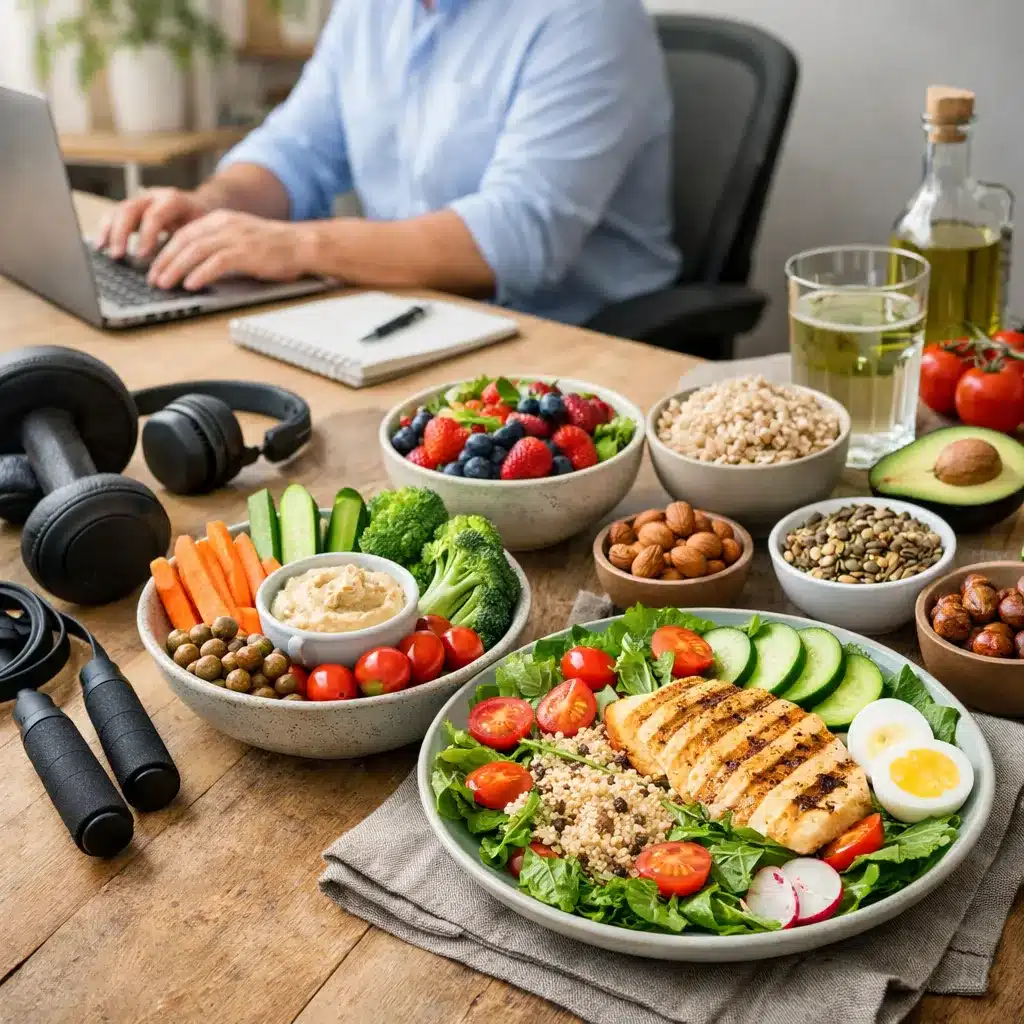 Zdrowe odżywianie przy siedzącym trybie życia