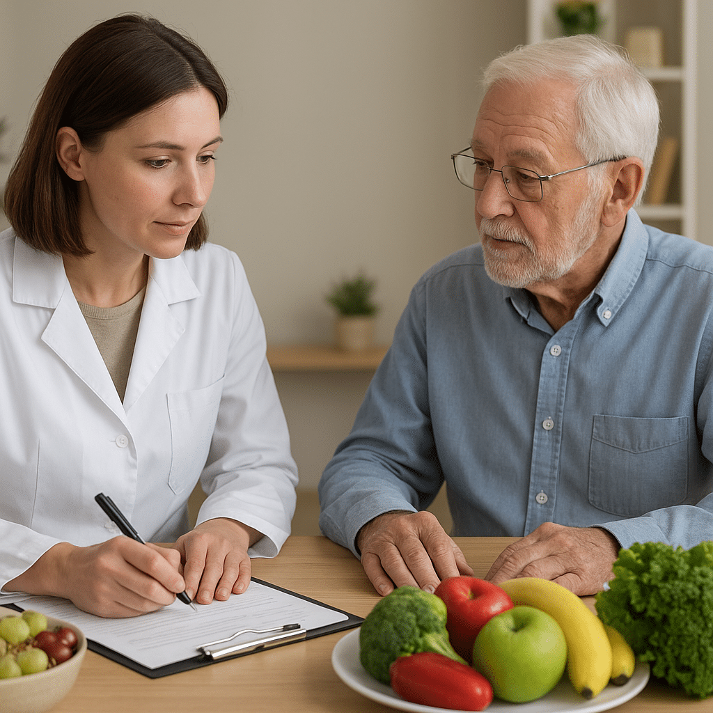 Jak dietetyk planuje żywienie seniora?