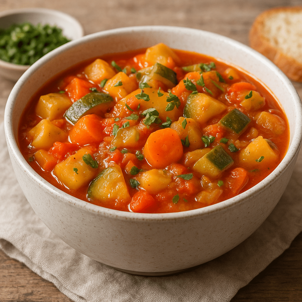 Gulasz warzywny light – kuchnia węgierska