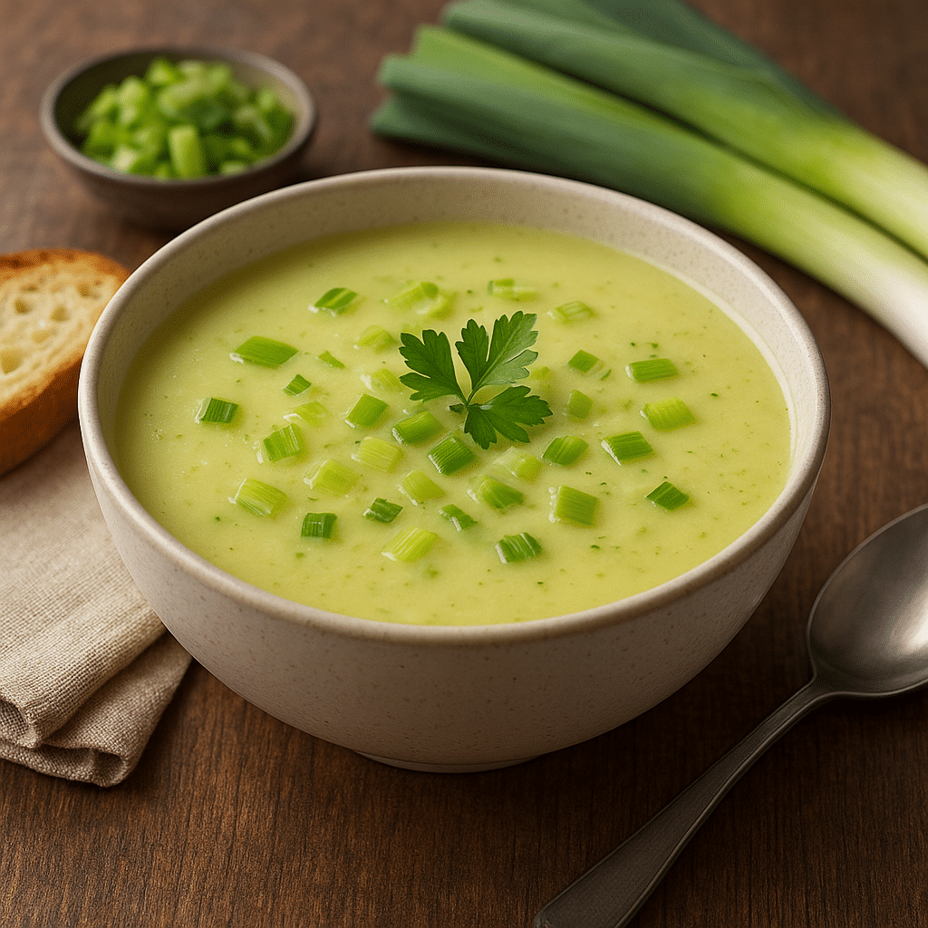 Zupa krem z pora – kuchnia francuska