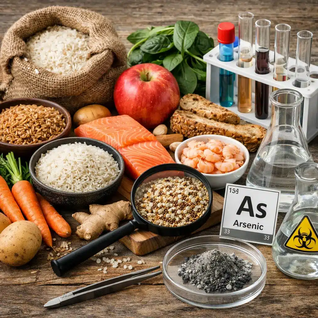 Arsen w żywności – normy i bezpieczeństwo