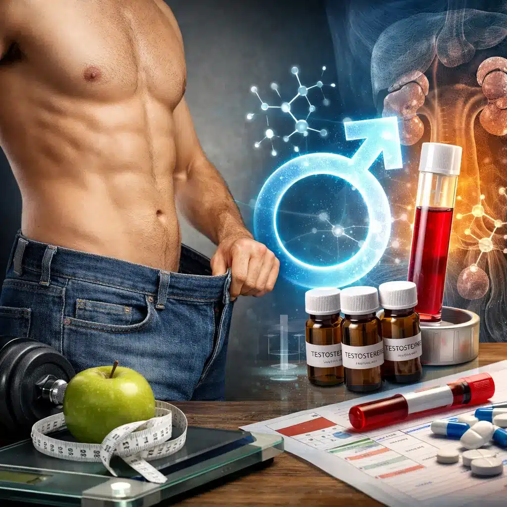 Odchudzanie a zdrowie hormonalne mężczyzn