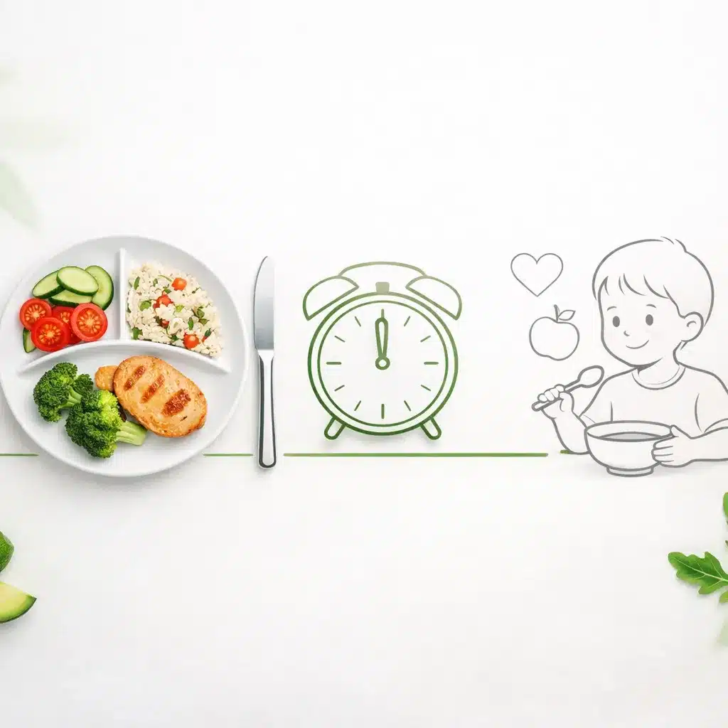 Jak nauczyć dziecko regularnego jedzenia posiłków