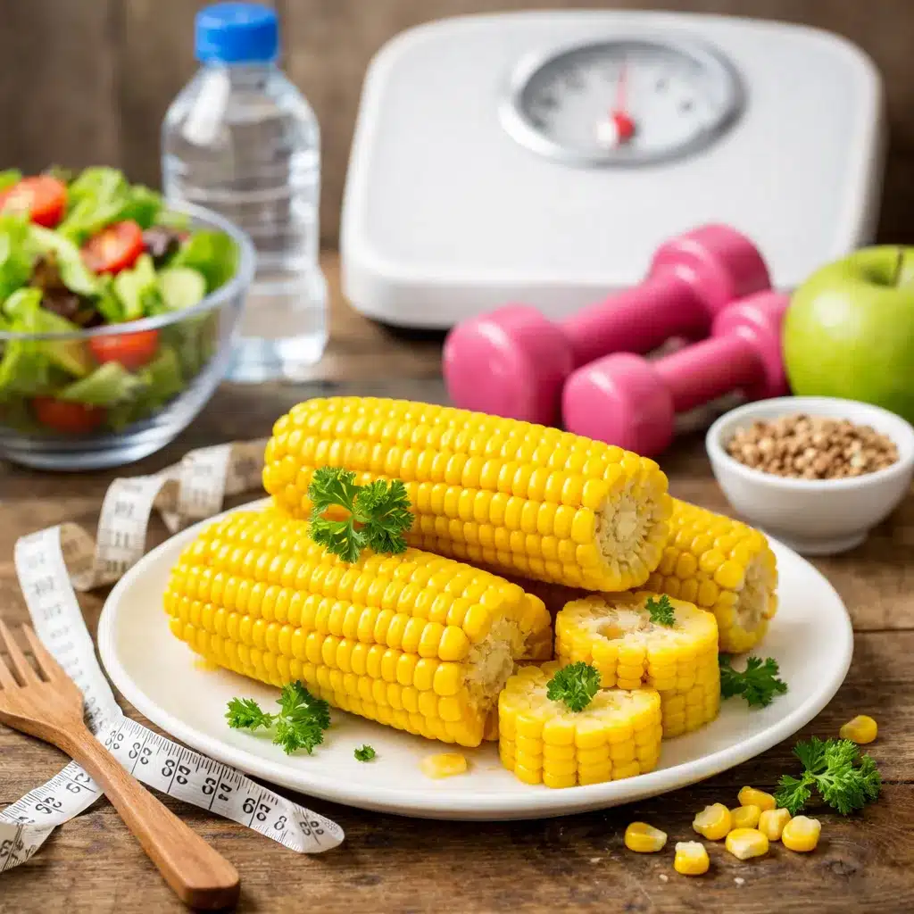 Kukurydza gotowana na odchudzanie