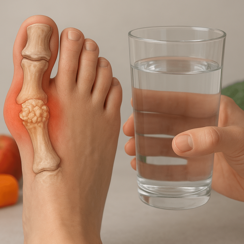 Podwyższony kwas moczowy a nawodnienie