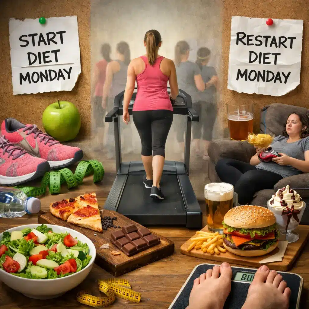 Dlaczego częste zaczynanie od nowa hamuje postępy