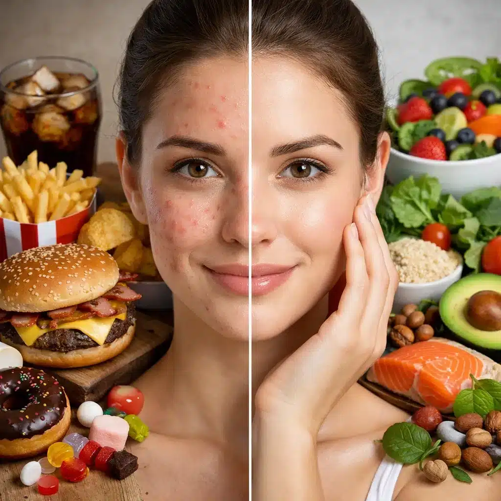 Jak dieta wpływa na stan skóry?